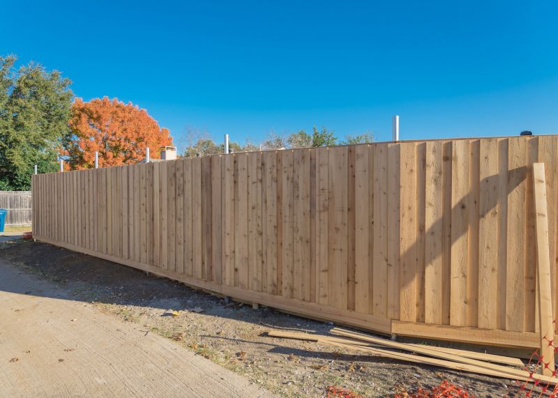 Finished Privacy Fence